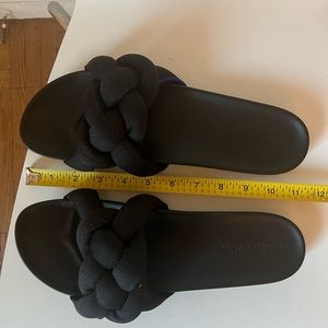 Rothy’s Bubble Slide in Black size 12